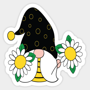 Bee Gnome Sticker